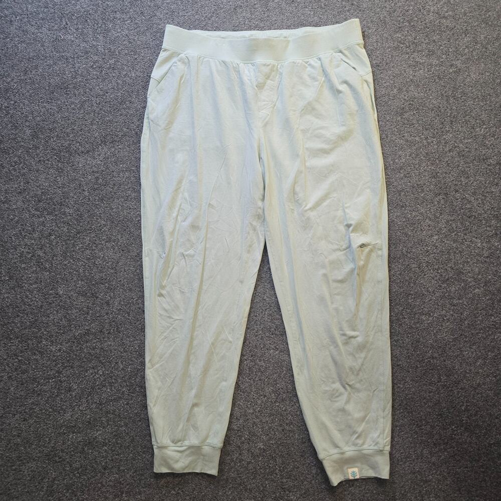 Coolibar Pants Womens Size XL Green UPF 50 Jogger Pull On Casual Lounge Comfort